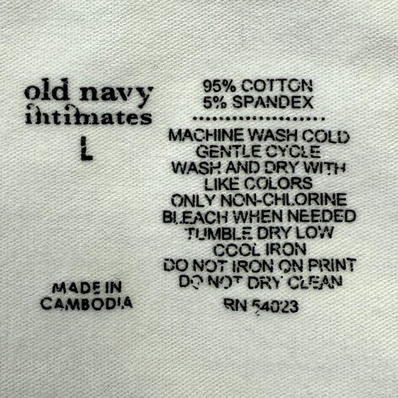 Old Navy Intimates Cami Women L White - Picture 3 of 4